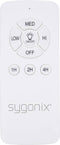 Sygonix Plafondventilator 55 W (Ø x h) 910 mm x 370 mm Wit