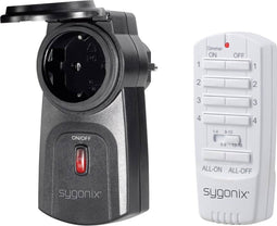 Sygonix RSL Stopcontactset Tussenstekker Schakelvermogen (max.) 2000 W Bereik max. (in het vrije veld) 70 m