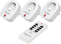 Sygonix RSL Stopcontactset Tussenstekker Schakelvermogen (max.) 2000 W Bereik max. (in het vrije veld) 30 m