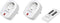 Sygonix RSL Stopcontactset Tussenstekker Schakelvermogen (max.) 2000 W Bereik max. (in het vrije veld) 30 m