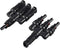 Sygonix Solaradapter T-Verbinder (3 zu 1) 1000V SY-6408000 Y-stekker