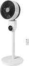 Sygonix Staande ventilator 50 W (Ø x h) 250 mm x 880 mm Wit