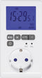Sygonix Stopcontact-schakelklok Digitaal Weekprogramma 3680 W IP20 Countdown-functie, Timer-functie