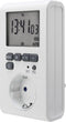 Sygonix Stopcontact-schakelklok Digitaal Weekprogramma 3680 W IP20 Countdown-functie, Timer-functie