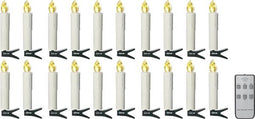 Sygonix SY-4531628 Kerstboomverlichting Binnen werkt op batterijen Aantal lampen 20 LED Warmwit