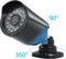 Sygonix SY-4600588 AHD-Bewakingscameraset 2-kanaals Met 2 camera's 1280 x 720 Pixel