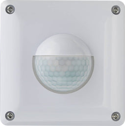 Sygonix SY-4755364 PIR-bewegingsmelder Wand, Inbouw (in muur) 190 ° Triac Wit IP65