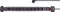 Sygonix SY-4755608 Overspanningsveilige stekkerdoos Zilver, Zwart 1 stuk(s)