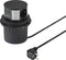 Sygonix SY-4780156 stopcontacttoren zwart, zilver beschermingscontact 1 stuk.