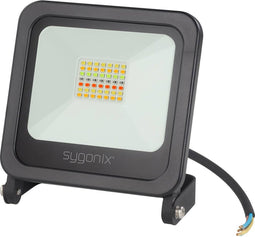 Sygonix SY-4782326 Buitenschijnwerper Energielabel: F (A - G) 24 W Warmwit, RGB, Neutraalwit