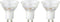 Sygonix SY-4893256 LED-lamp Energielabel E (A - G) GU10 5.7 W = 75 W Warmwit (Ø x h) 50 mm x 55 mm Dimbaar 3 stuk(s)