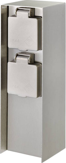 Sygonix SY-4979748 Buitenstopcontact RVS