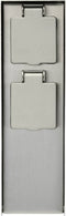 Sygonix SY-4979748 Buitenstopcontact RVS