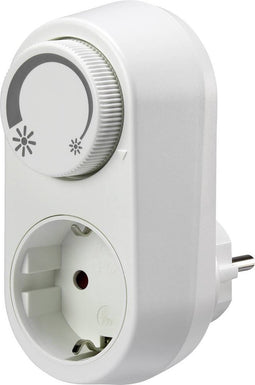 Sygonix SY-5045290 Dimadapter Geschikt voor lampen: Gloeilamp, Halogeenlamp, LED-lamp Wit