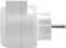 Sygonix SY-5175766 Tussenstekker Met USB 2-polig Wit
