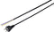 Sygonix SY-5178372 Aansluitkabel Stroom Zwart 5 m