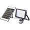 Sygonix SY-5461110 Spot op zonne-energie met bewegingsmelder 30 W Neutraalwit Zwart