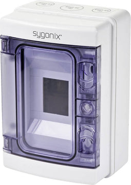 Sygonix SY-5491850 Kleine verdeelkast Opbouw (op muur) Aantal groepen: 4 Aantal rijen: 1 Inhoud: 1 stuk(s)