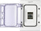 Sygonix SY-5491850 Kleine verdeelkast Opbouw (op muur) Aantal groepen: 4 Aantal rijen: 1 Inhoud: 1 stuk(s)