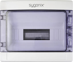 Sygonix SY-5491854 Kleine verdeelkast Oppervlakmontage Aantal groepen: 12 Aantal rijen: 1 Inhoud: 1 stuk(s)