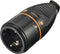 Sygonix SY-5597566 Koppeling met randaarde Kunststof Vergrendelbaar 250 V/AC Zwart, Oranje
