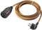 Sygonix SY-5597568 Stroom Verlengkabel 16 A Zwart, Oranje 5 m H05VV-F 3G 1,5 mm² Afsluitbaar