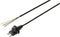 Sygonix SY-5768434 Stroom Netkabel Zwart 3 m Weerbestendig