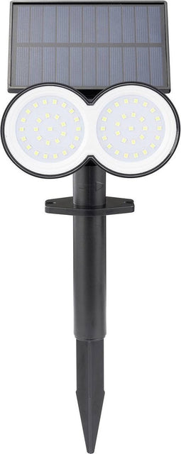 Sygonix SY-5770784 Spot op zonne-energie SMD LED 0.9 W Zwart