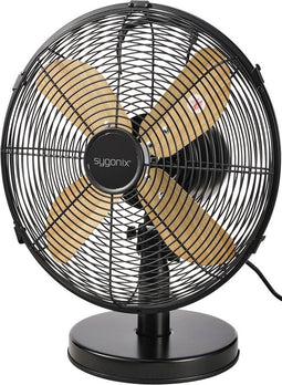 Sygonix Tafelventilator 40 W (Ø x h) 335 mm x 415 mm Zwart