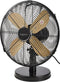 Sygonix Tafelventilator 40 W (Ø x h) 335 mm x 415 mm Zwart