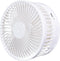 Sygonix USB-ventilator 2.5 W (Ø x h) 197 mm x 975 mm Wit