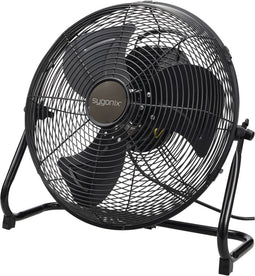 Sygonix Vloerventilator 60 W (Ø x h) 430 mm x 415 mm Zwart