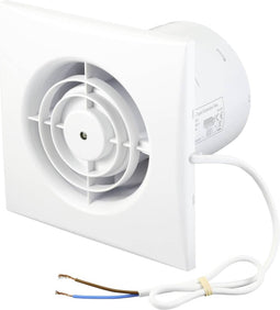 Sygonix Wand- en plafondventilator 230 V/AC 130 m³/h 100 mm