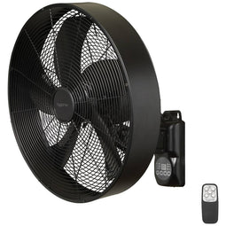 Sygonix Wandventilator 50 W (l x b x h) 450 x 450 x 355 mm Zwart (mat)