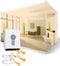 Sygonix WM-FHSq-W002 Snelverwarmer voor badkamer Wit