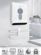 Sygonix WM-FHSq-W002 Snelverwarmer voor badkamer Wit