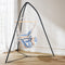 Coast Hangende Mandstandaard - Zware Metalen Schommelstandaard - 200 x 218 cm - Zwart