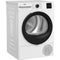 Beko Bms3t382cw - Warmtepompdroger - 8 kg - AquaWave - 64 dB - Energieklasse C - Wit