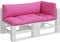 vidaXL - Palletkussens - 3 - st - oxford - stof - roze
