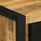 vidaXL - Nachtkastje - 40x30x51 - cm - massief - ruw - mangohout