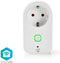 Nedis - Wi-Fi Smart Plug - Afstandsbediening - Stroommeter - Binnen