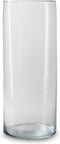 Jodeco Bloemenvaas Chelsea - helder transparant - glas - 12,5 x 30 cm - cilinder vaas