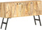 vidaXL - Dressoir - 118x30x75 - cm - massief - mangohout