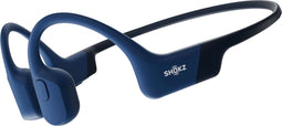 Shokz OpenRun - Draadloze Bone Conduction hoofdtelefoon - IP67 waterbestendig - Blauw