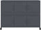 vidaXL - Dressoir - 100,5x39x72 - cm - staal - antracietkleurig