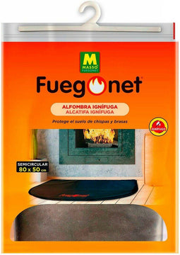 Tapijt Massó Vuurvast Halve cirkel (80 x 50 cm)