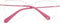 Gant GA4129 51068 bril zonder sterke - Dames - Rood