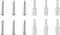 vidaXL - Verkeersspiegel - halve - bol - 2 - st - Ø - 30 - cm - acryl