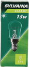 Sylvania Syl-08100 Lamp 15 W 240 V E14 Clear