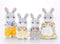 Sylvanian Families 4030 familie katoenstaartkonijn-fluweelzachte speelfiguren